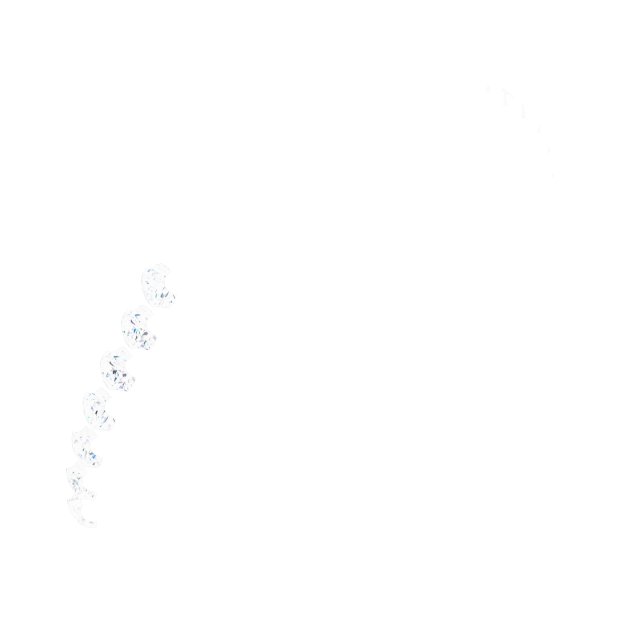 French-Set Open Shank for Multi-Stone Setting