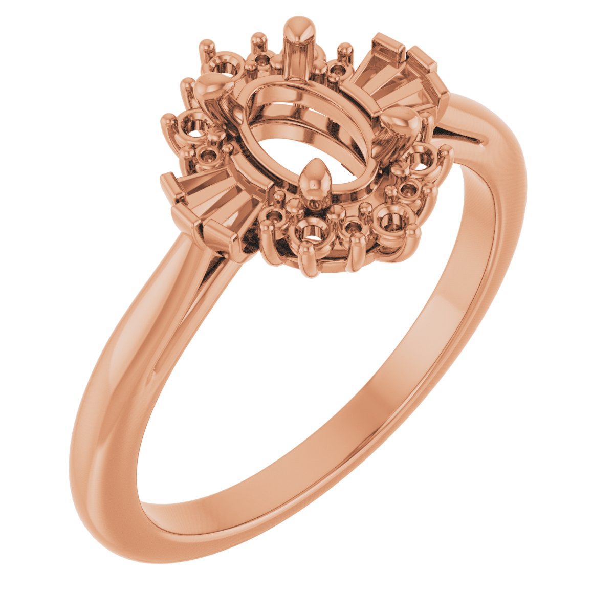 Halo-Style Engagement Ring or Band