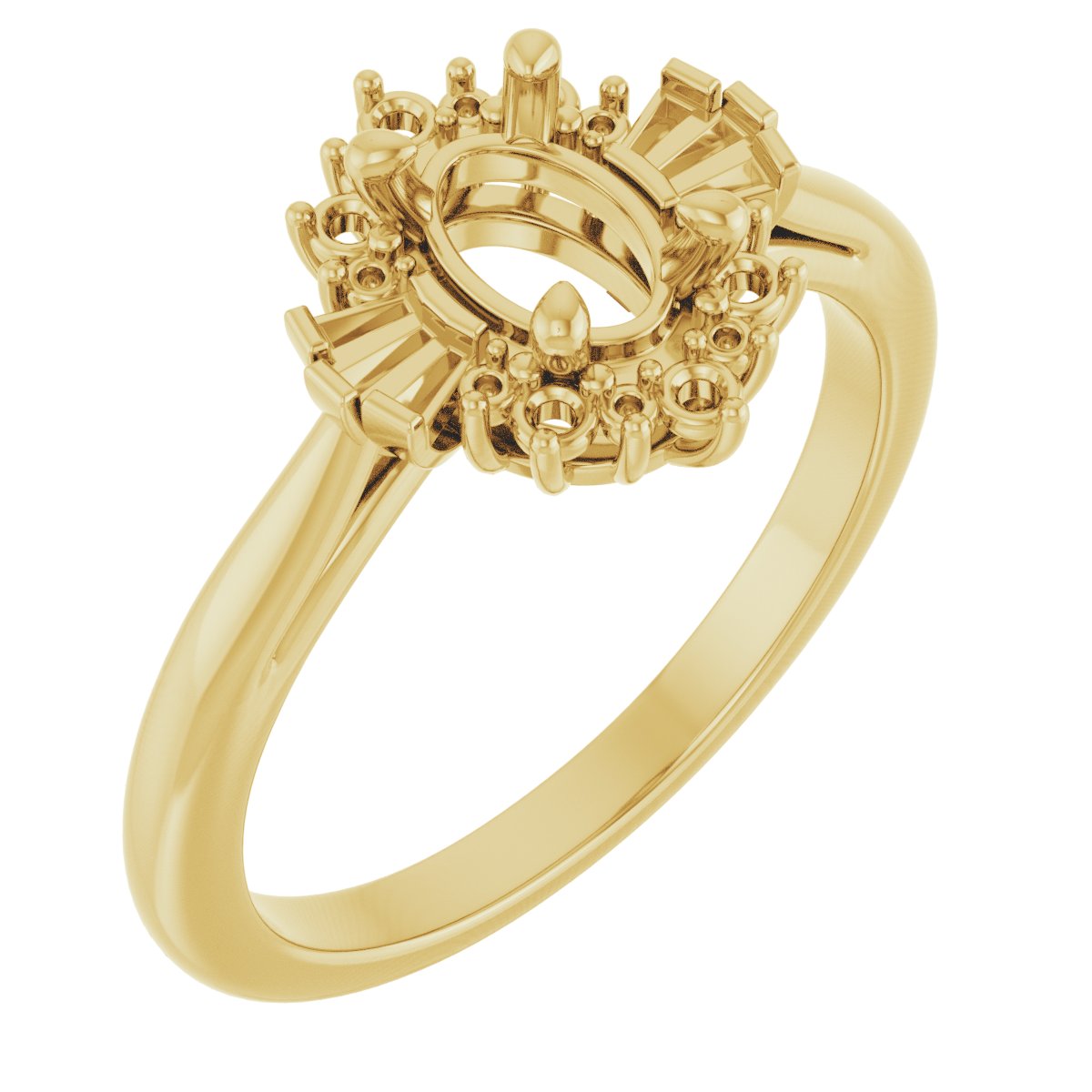 Halo-Style Engagement Ring or Band