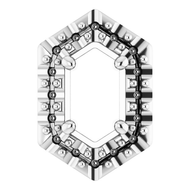 14k White Gold
