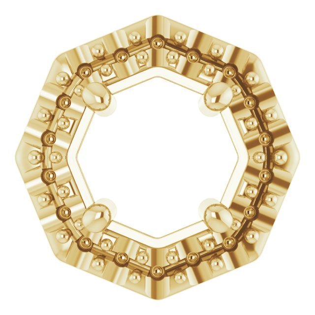 14k Yellow Gold
