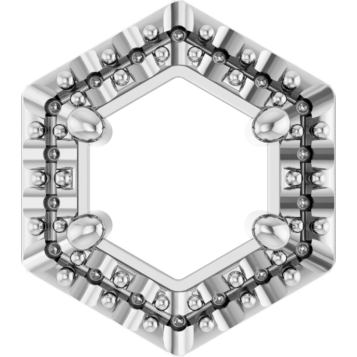 Halo-Style Pendant
