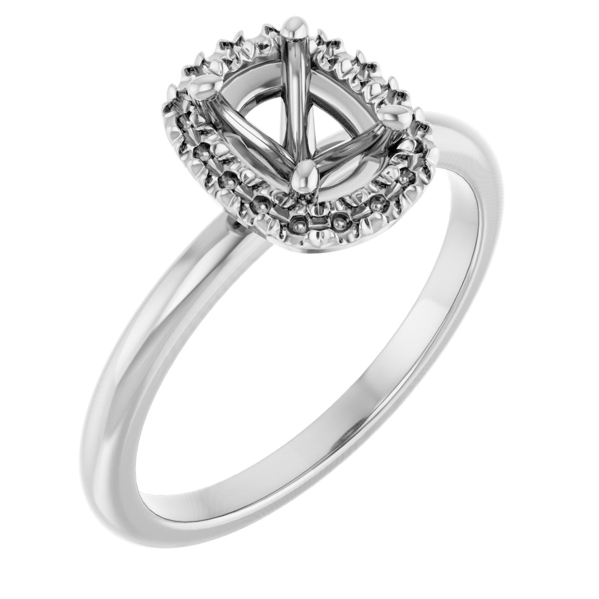 Halo-Style Engagement Ring