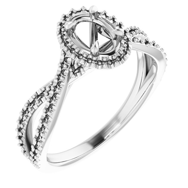 14k White Gold