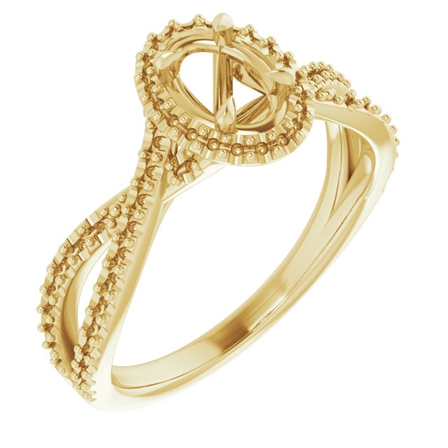 14k Yellow Gold