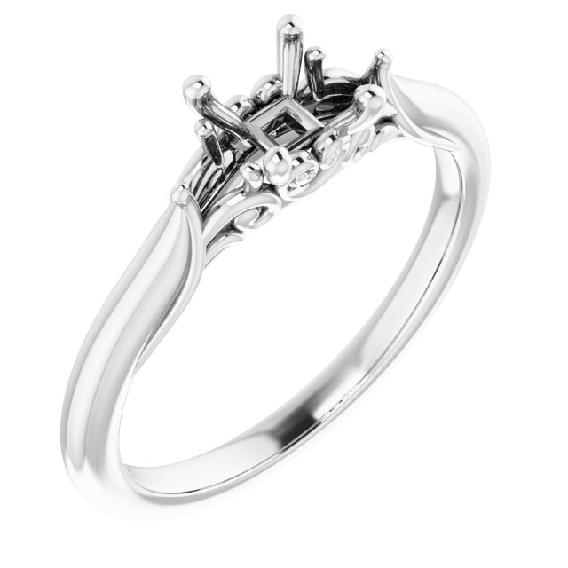 14k White Gold