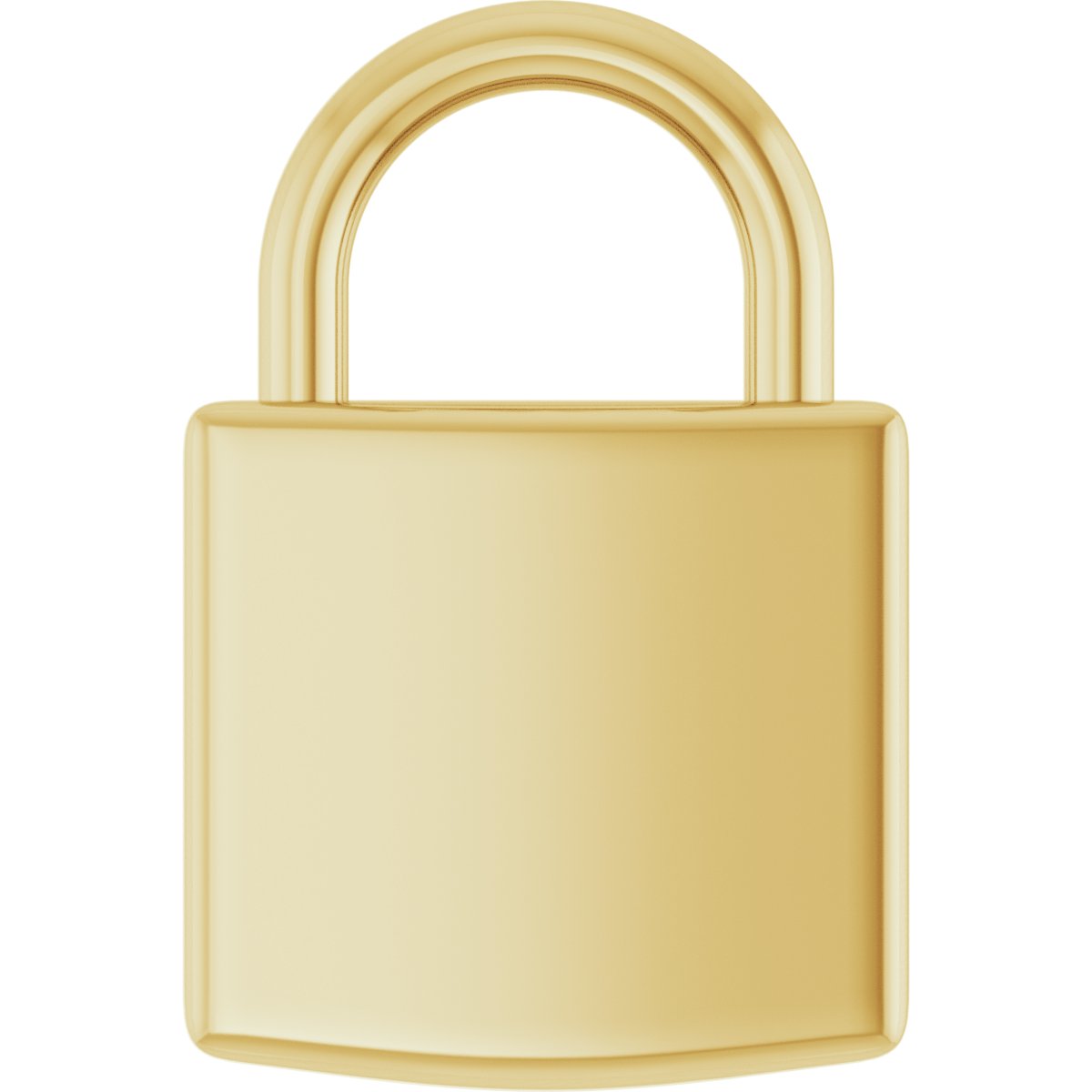 Engravable Lock Necklace or Pendant