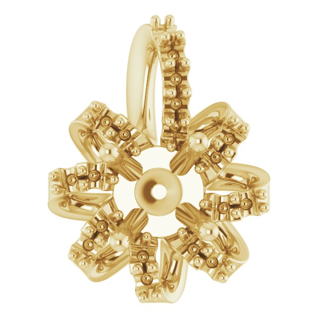 Halo-Style Necklace or Pendant
