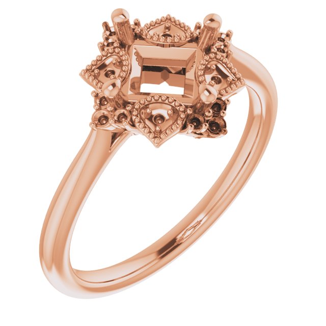Accented Engagement Ring or Band