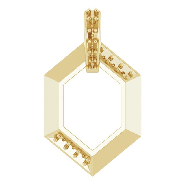 Family Geometric Necklace or Pendant