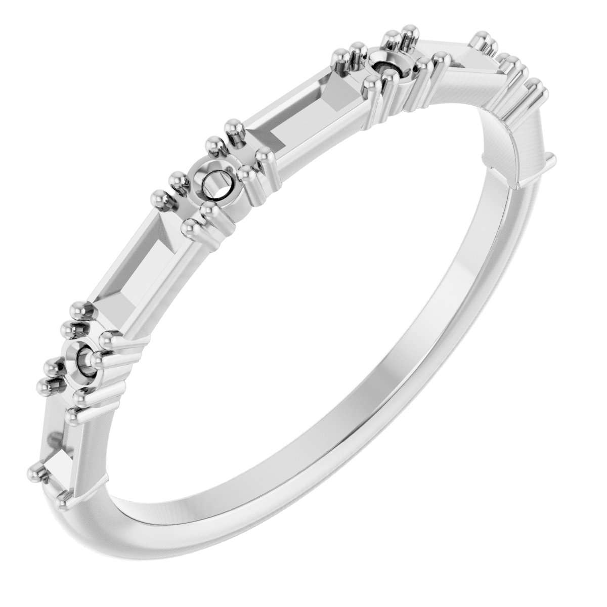 Platinum 1/3 CTW Natural Diamond Anniversary Band