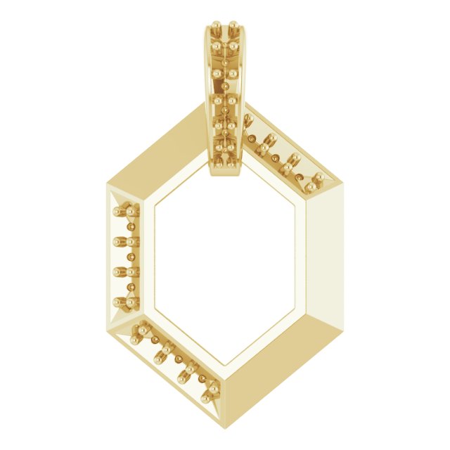Family Geometric Necklace or Pendant