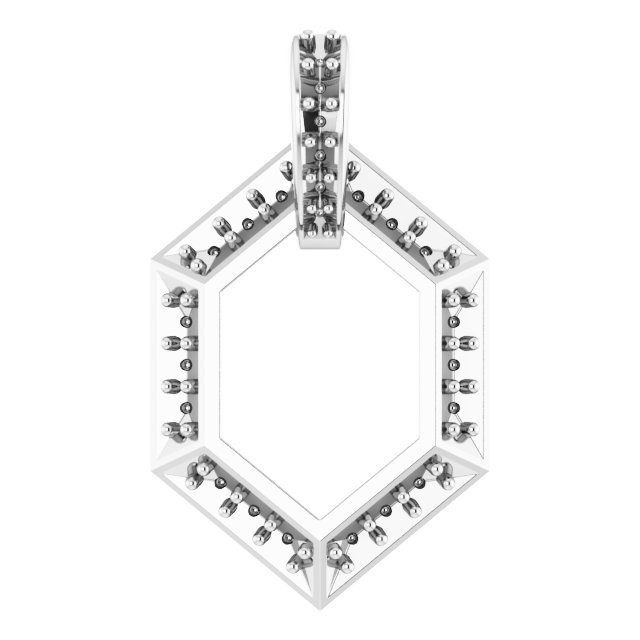 Family Geometric Necklace or Pendant