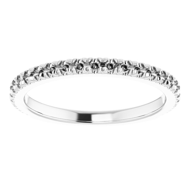 Band Mounting for 6x4 mm Emerald Ring view 3