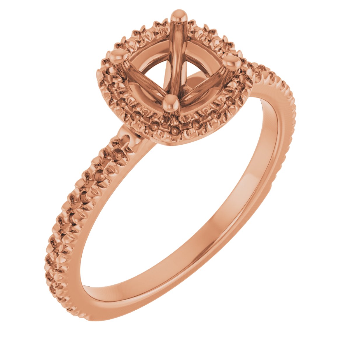 Halo-Style Engagement Ring