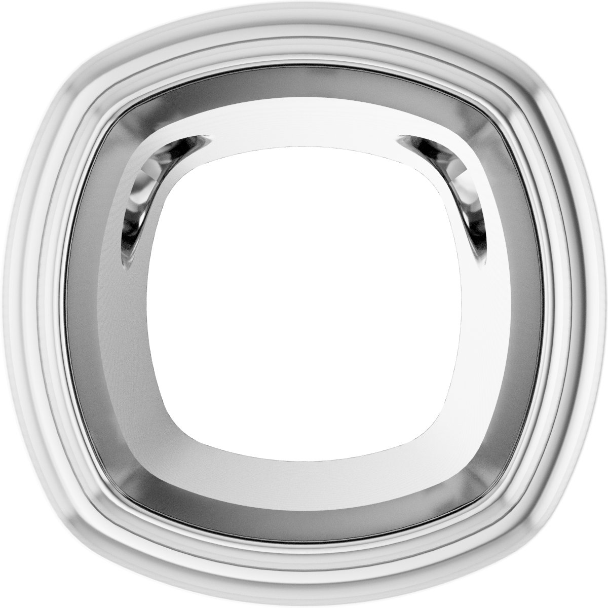 Bezel-Set Accented Slide Pendant