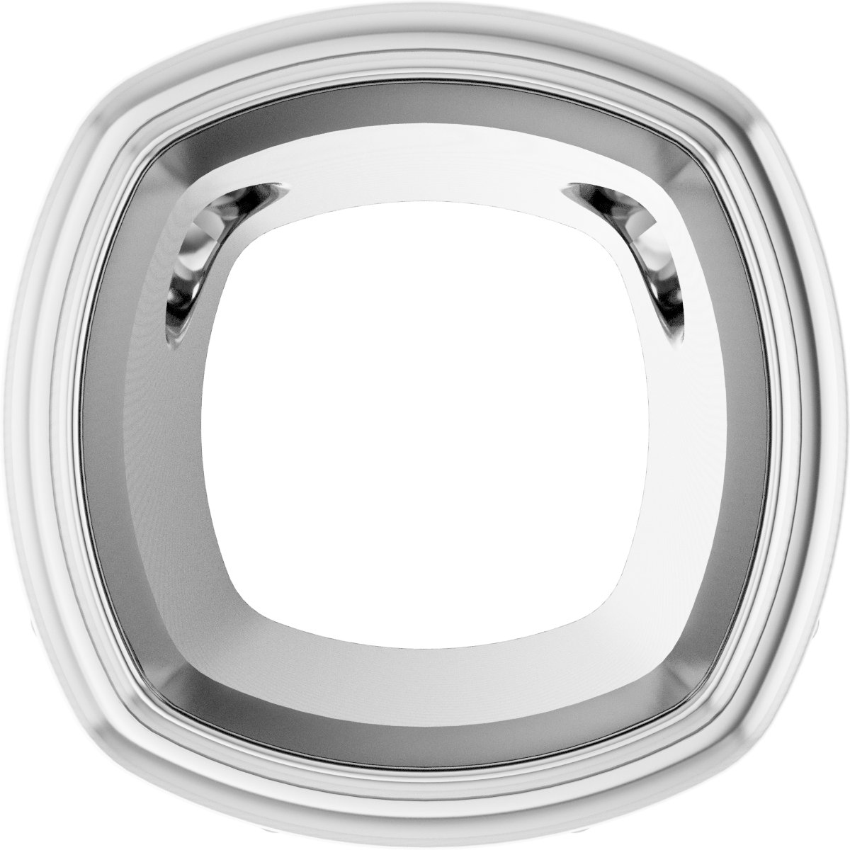 Bezel-Set Accented Slide Pendant