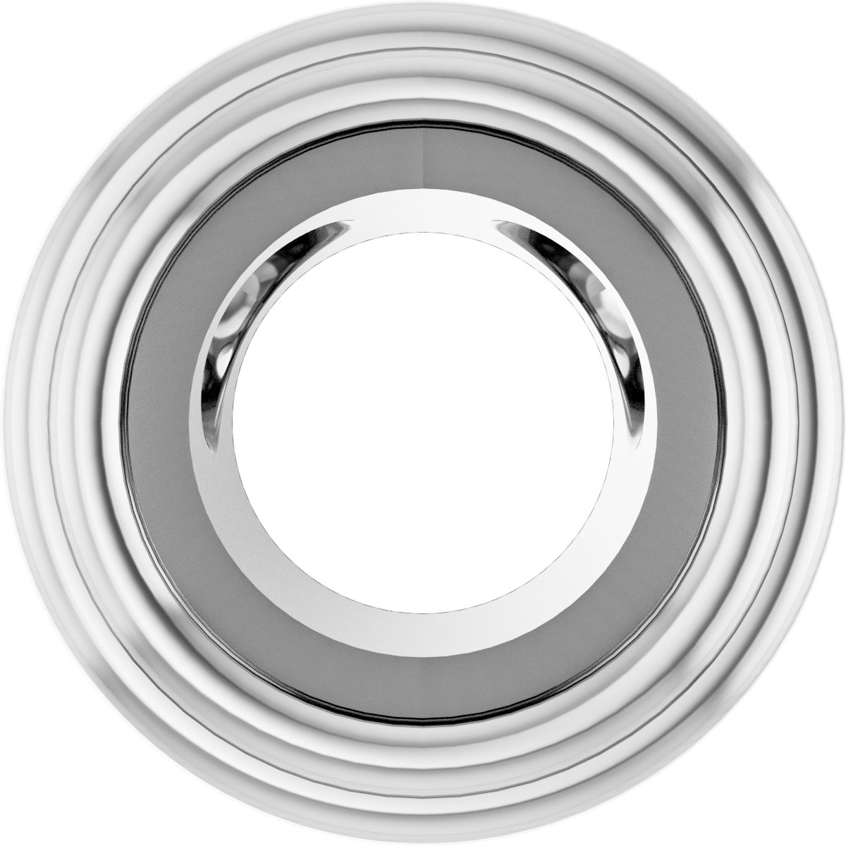 Bezel-Set Accented Slide Pendant