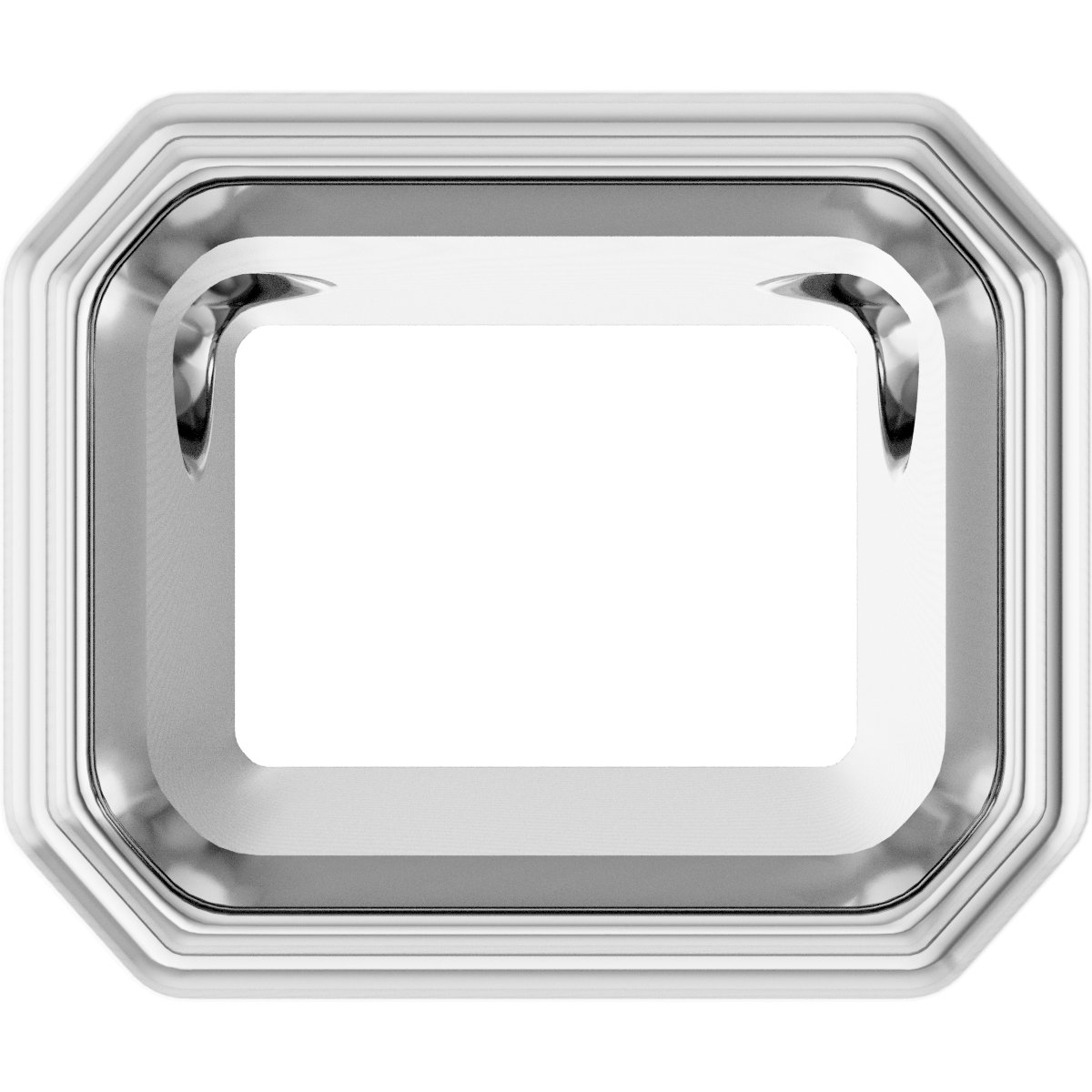 Bezel-Set Accented Slide Pendant