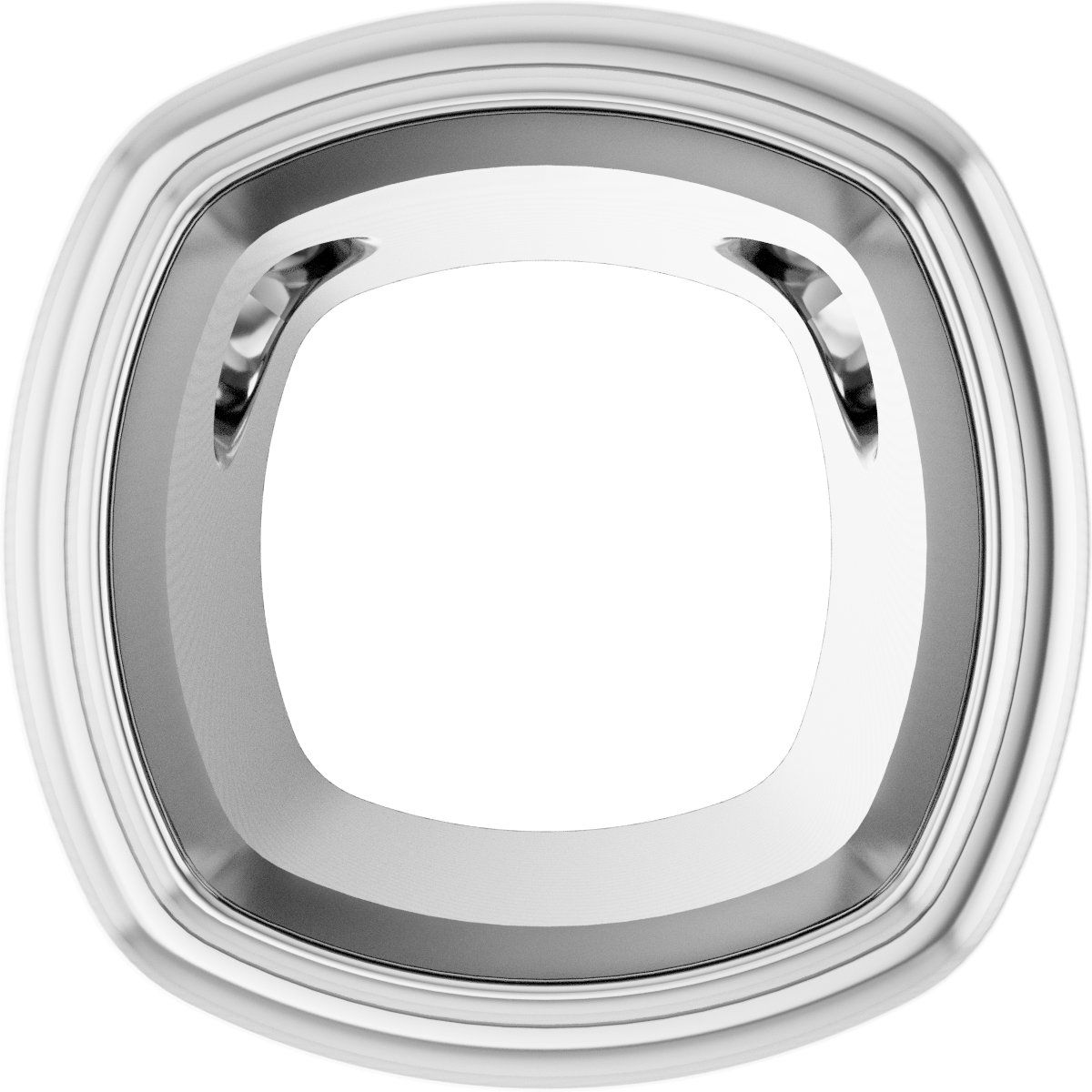 Bezel-Set Accented Slide Pendant