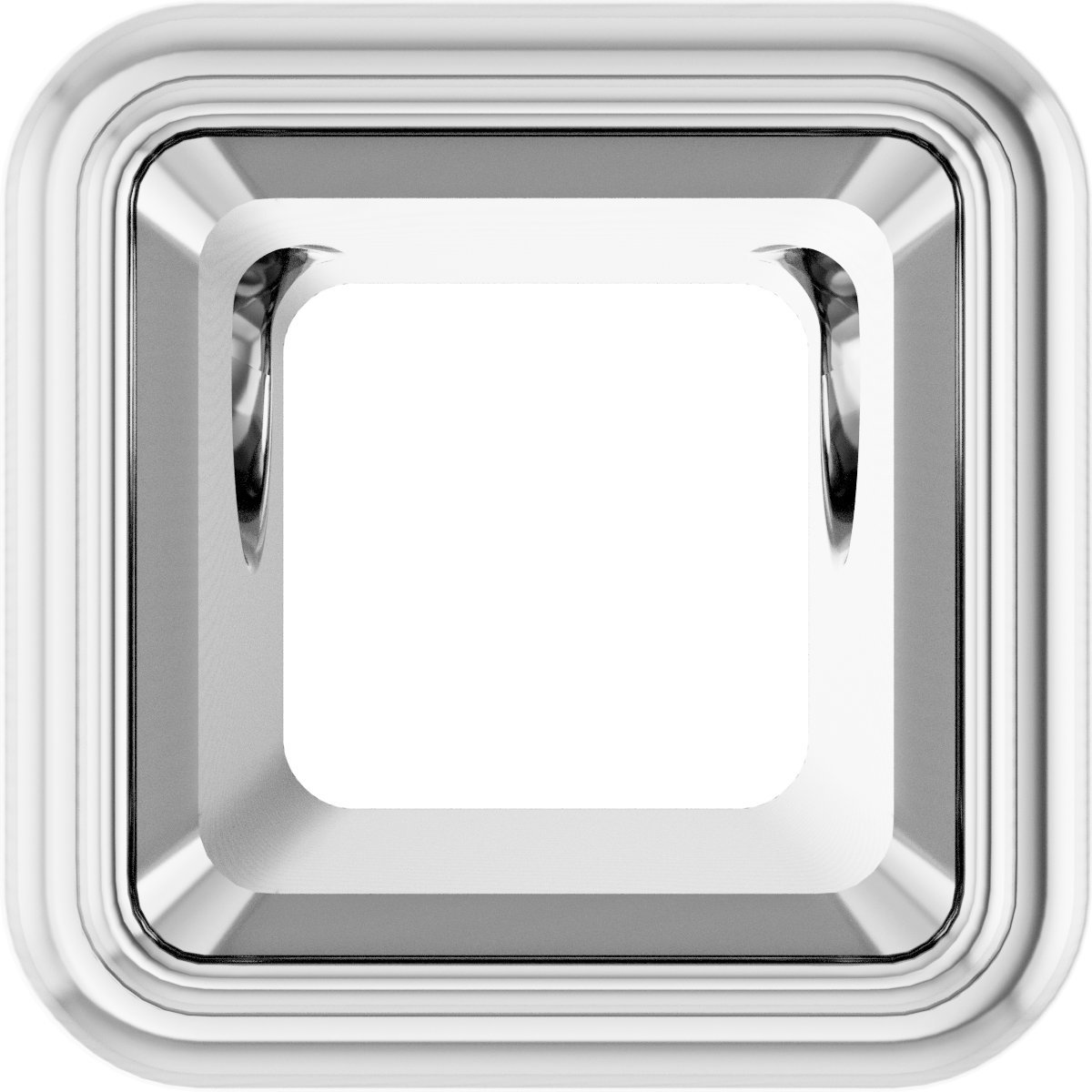 Bezel-Set Accented Slide Pendant
