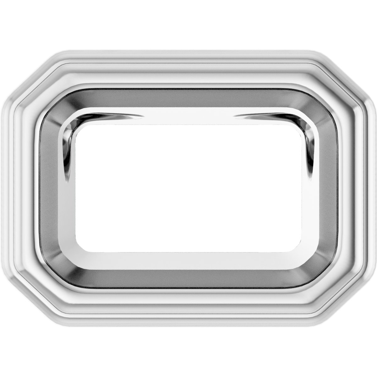 Bezel-Set Accented Slide Pendant