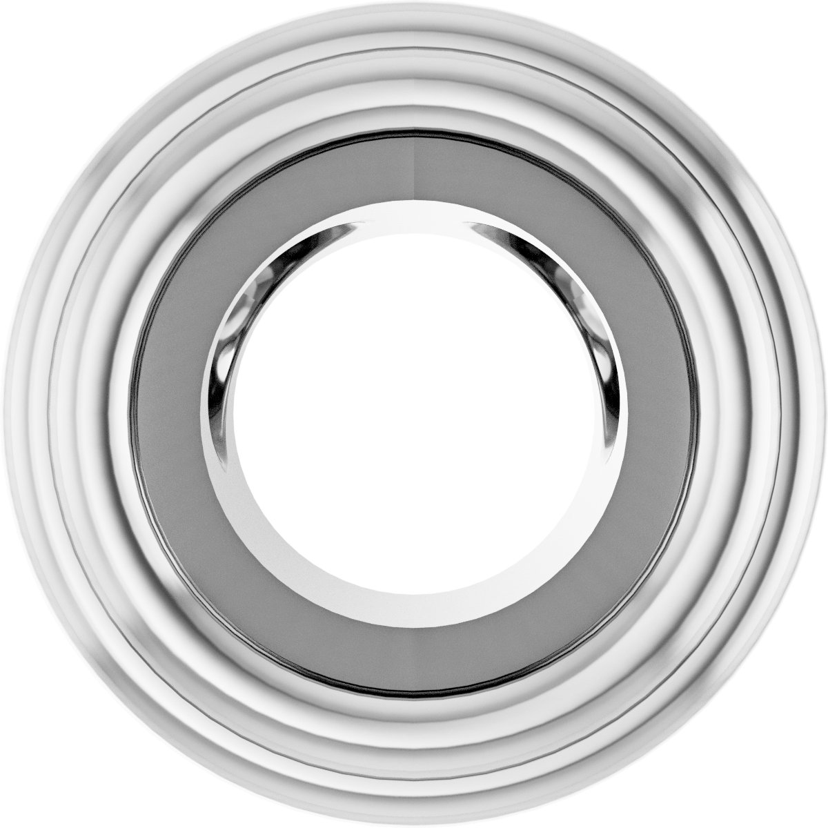 Bezel-Set Accented Slide Pendant