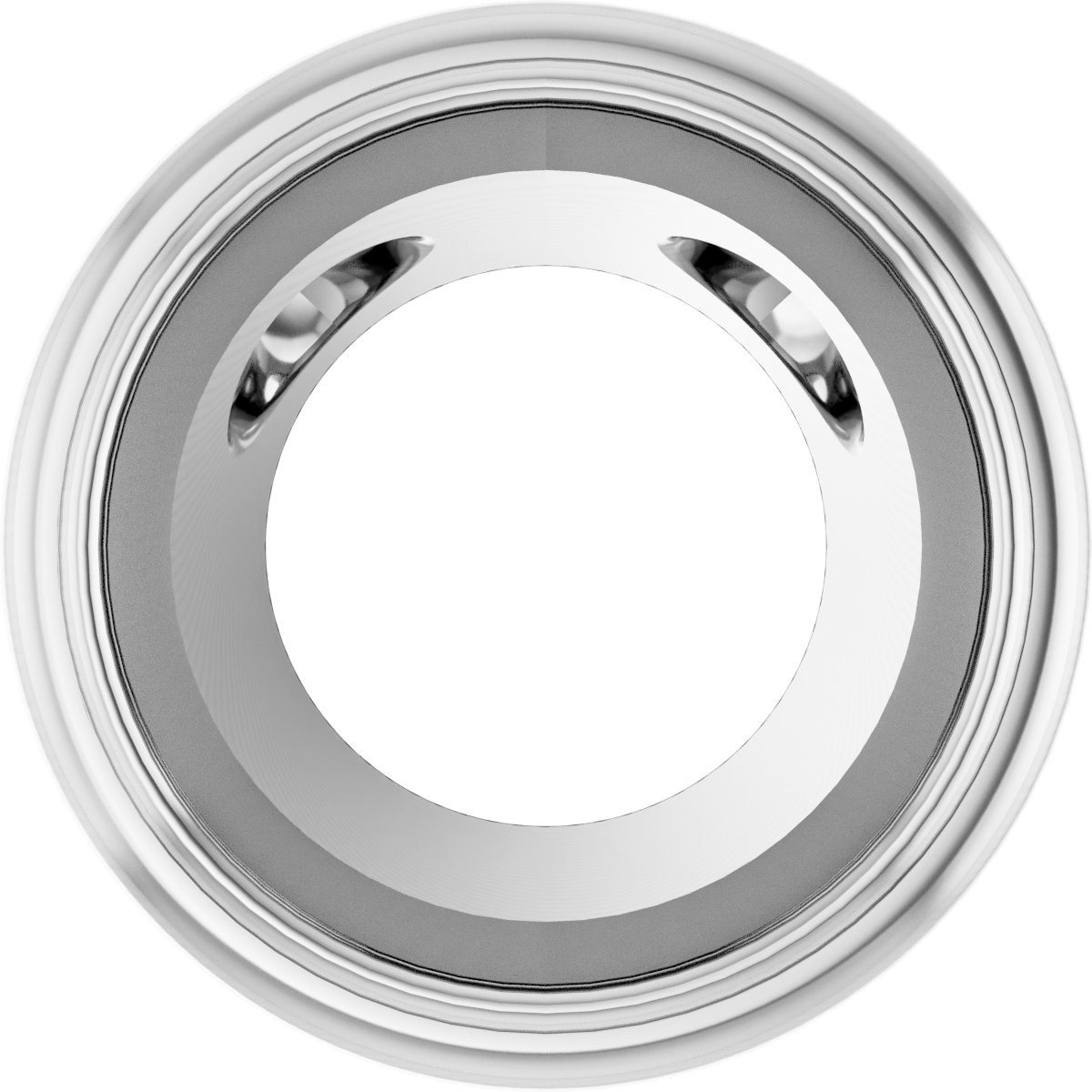 Bezel-Set Accented Slide Pendant