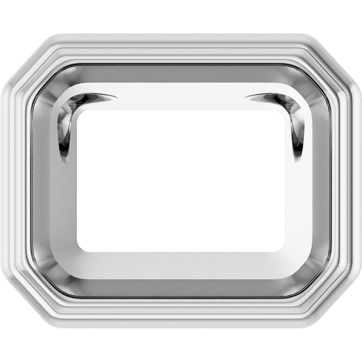 Bezel-Set Accented Slide Pendant