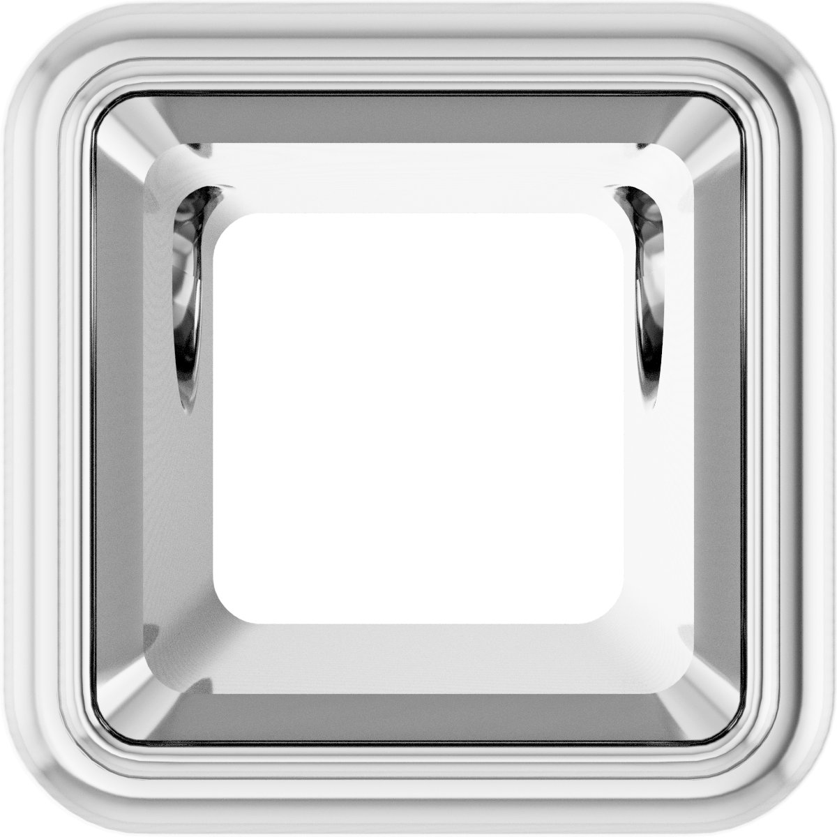 Bezel-Set Accented Slide Pendant