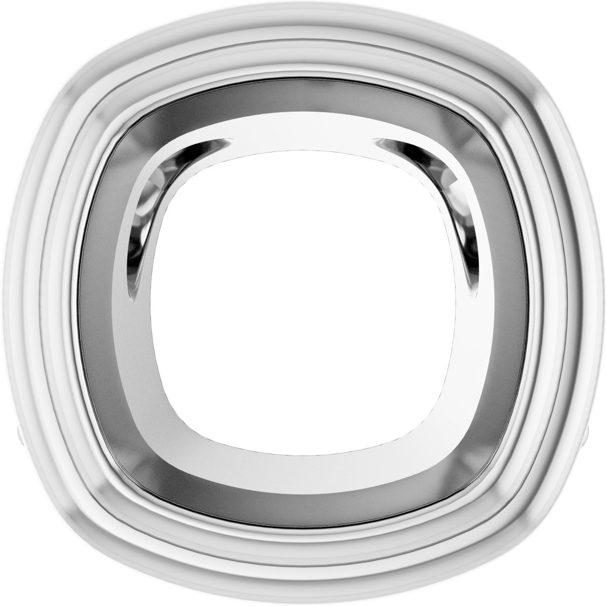 Bezel-Set Accented Slide Pendant