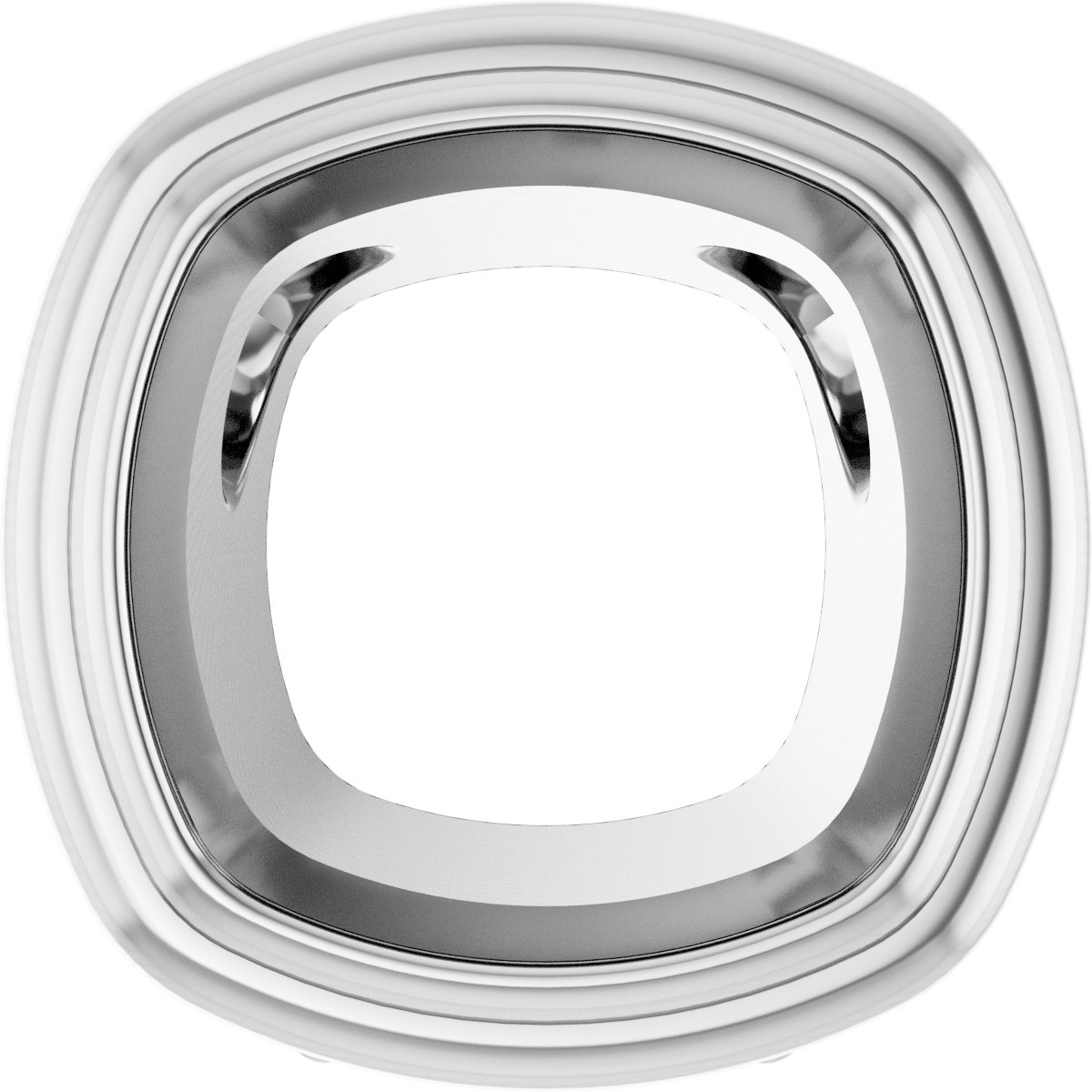 Bezel-Set Accented Slide Pendant