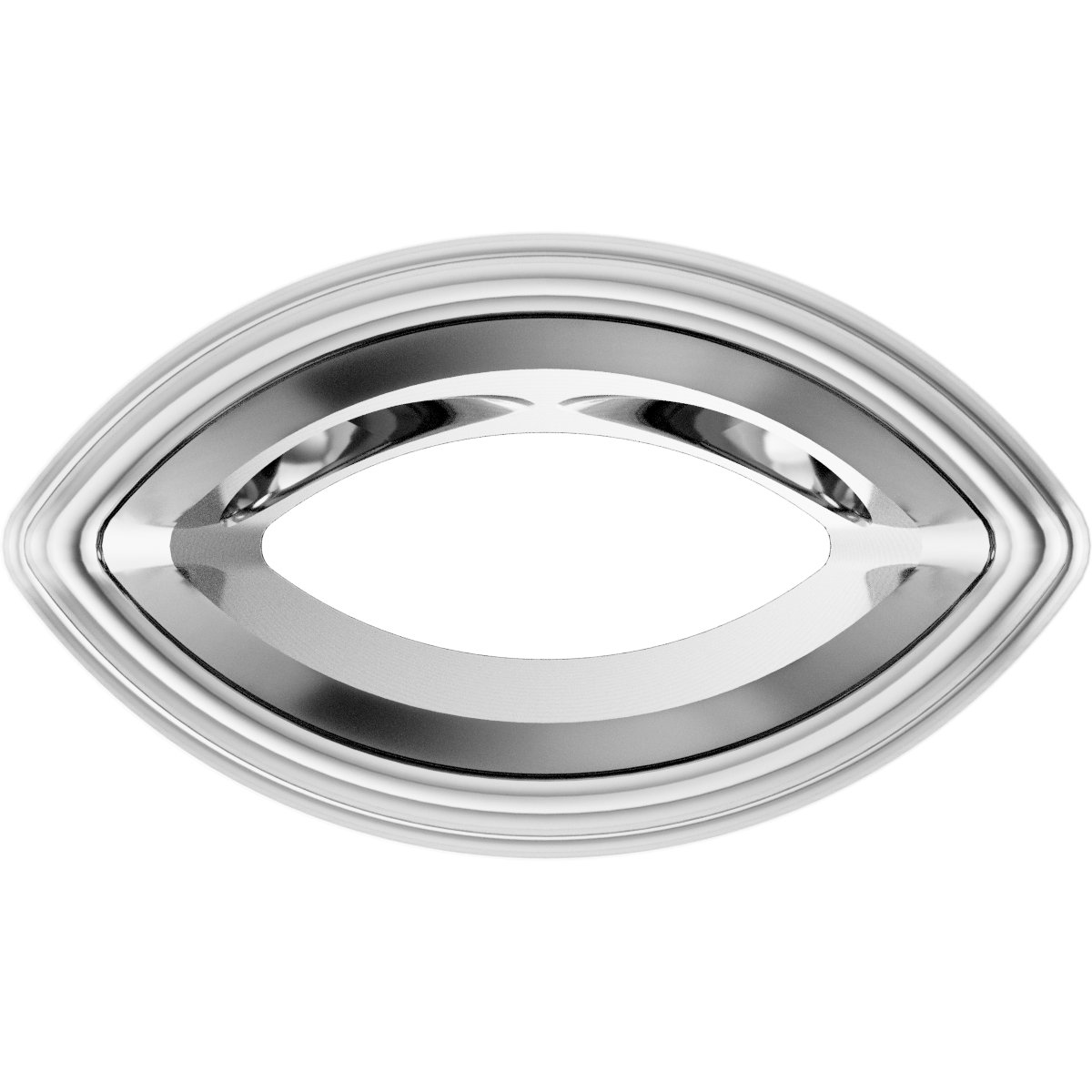 Bezel-Set Accented Slide Pendant