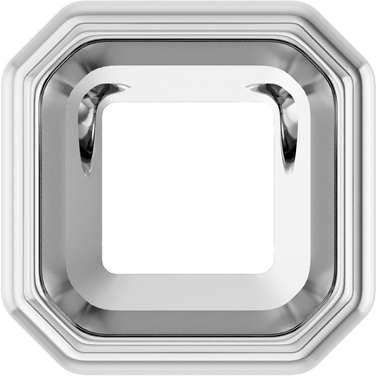 Bezel-Set Accented Slide Pendant