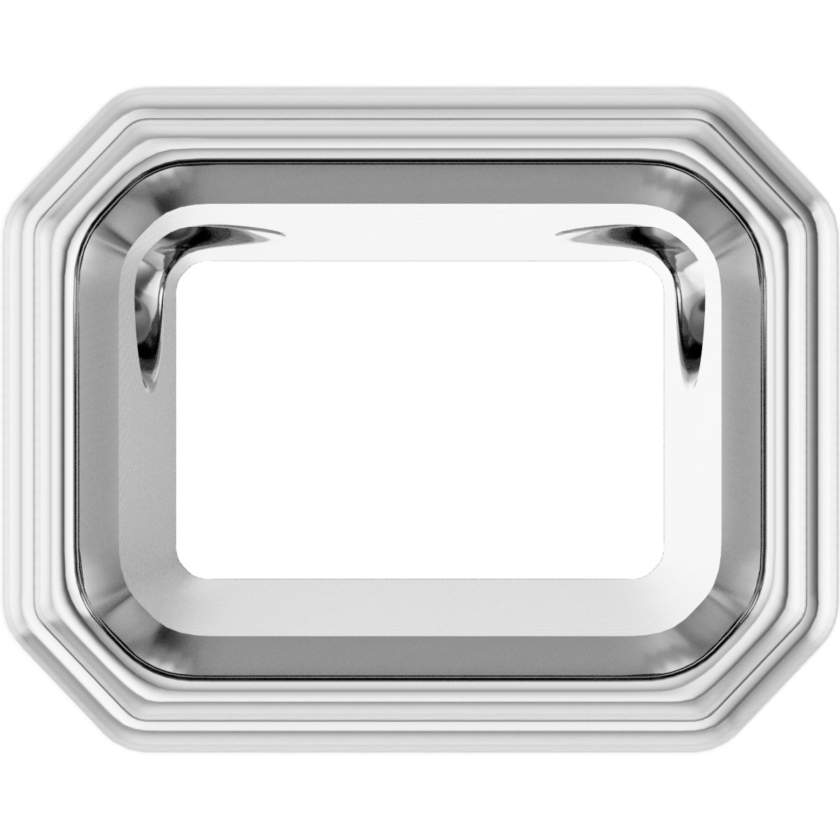 Bezel-Set Accented Slide Pendant