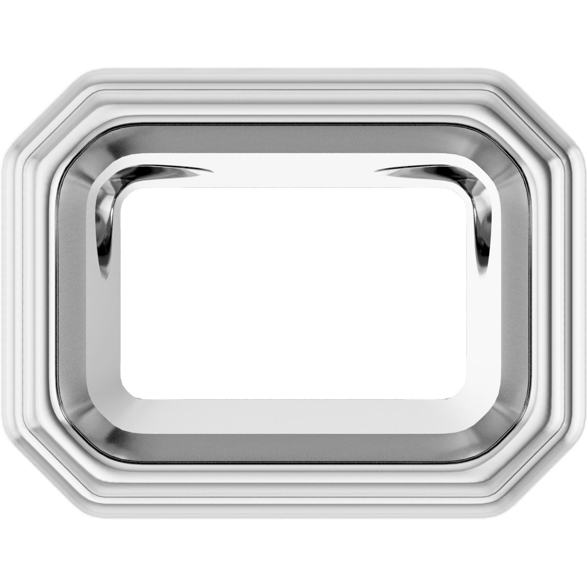 Bezel-Set Accented Slide Pendant