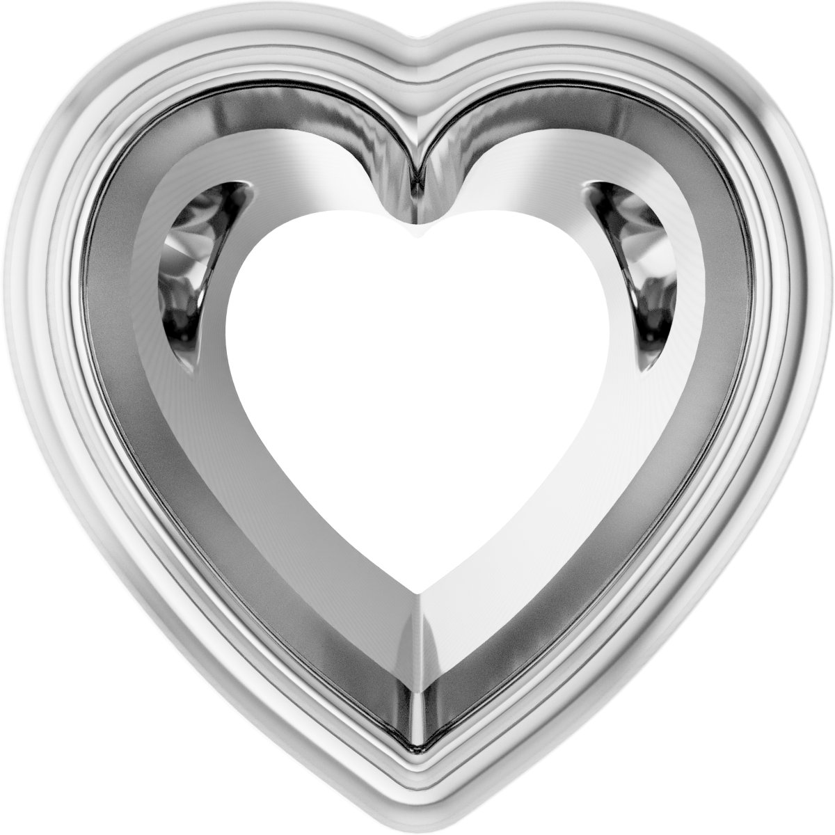Bezel-Set Accented Slide Pendant