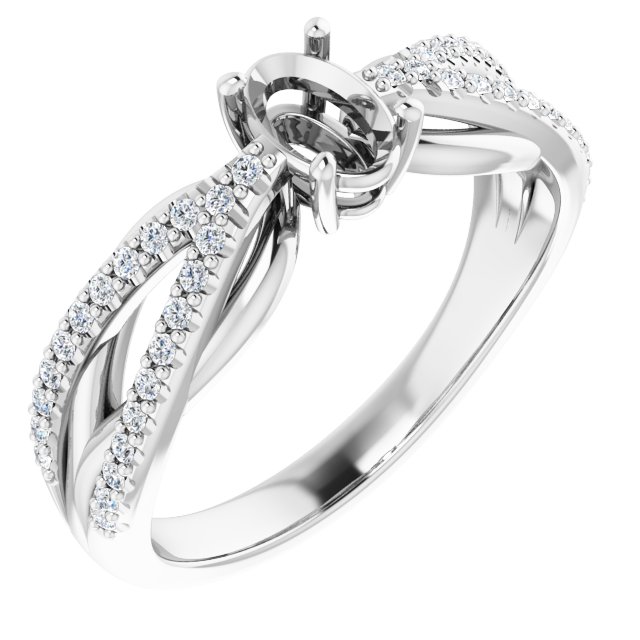 14k White Gold