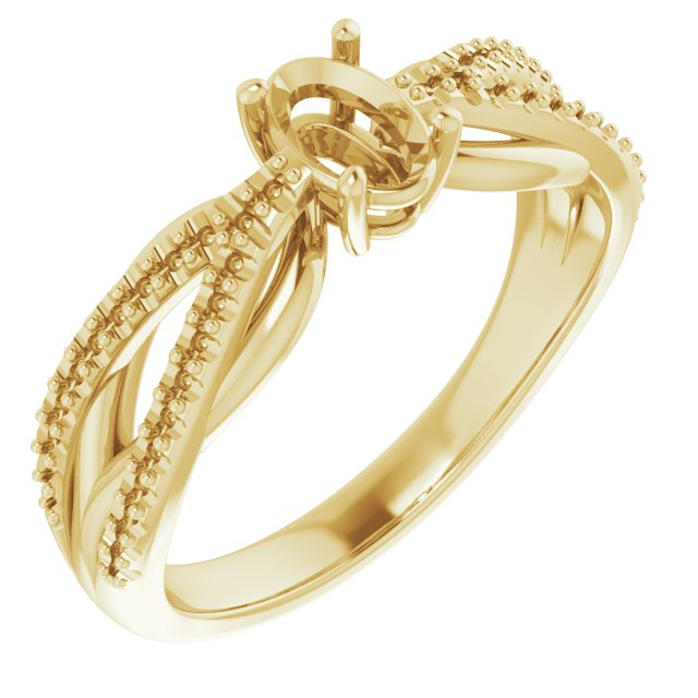 14k Yellow Gold
