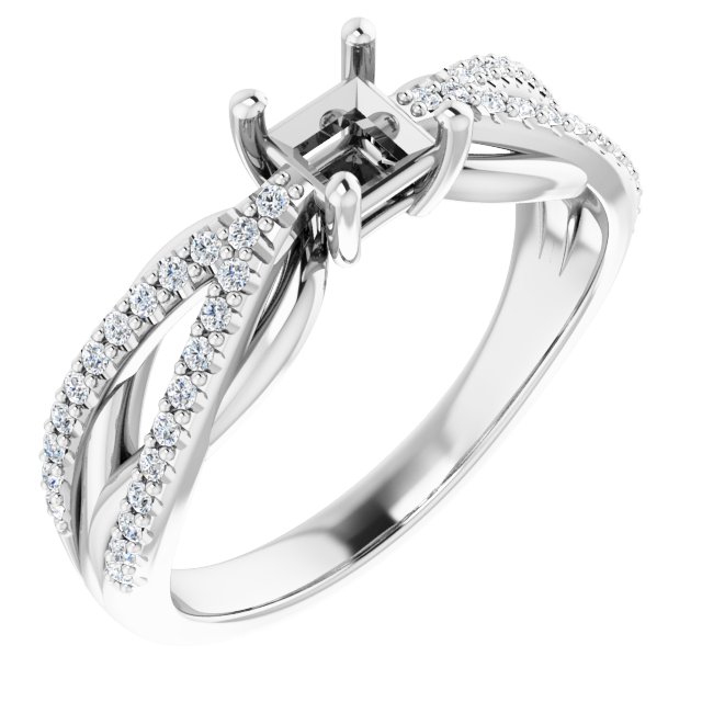 14k White Gold