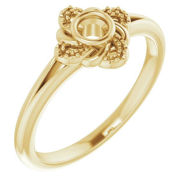 14k Yellow Gold