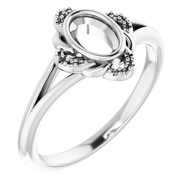 14k White Gold