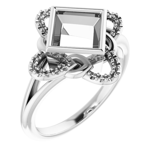 Bezel-Set Accented Ring