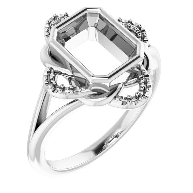 Bezel-Set Accented Ring