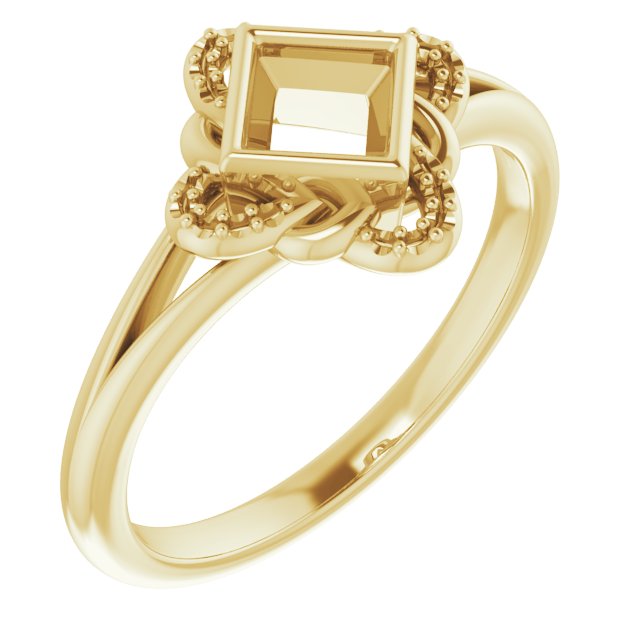 14k Yellow Gold