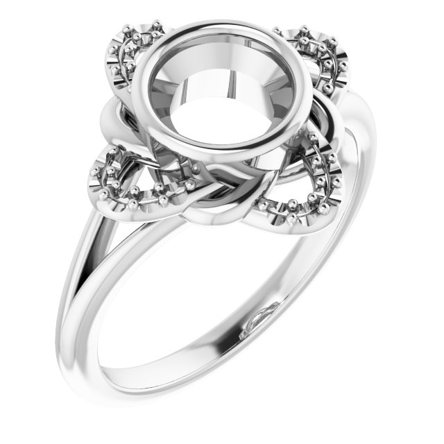 Bezel-Set Accented Ring
