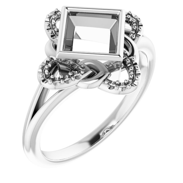 Bezel-Set Accented Ring
