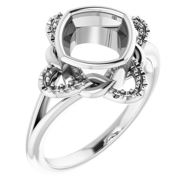 Bezel-Set Accented Ring