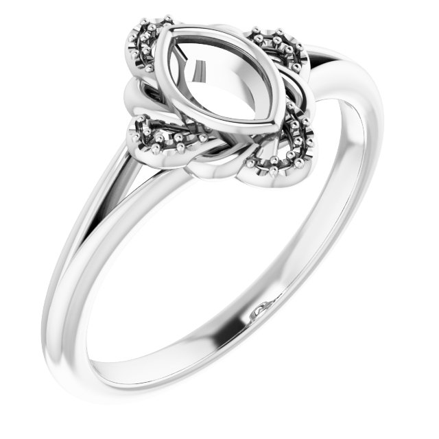 Bezel-Set Accented Ring
