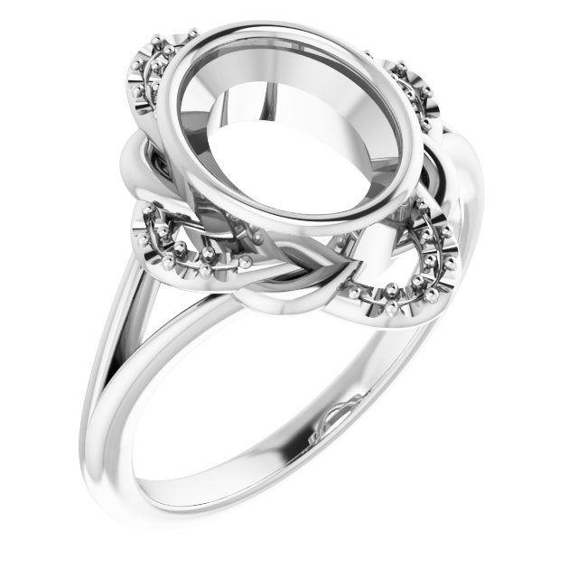 Bezel-Set Accented Ring